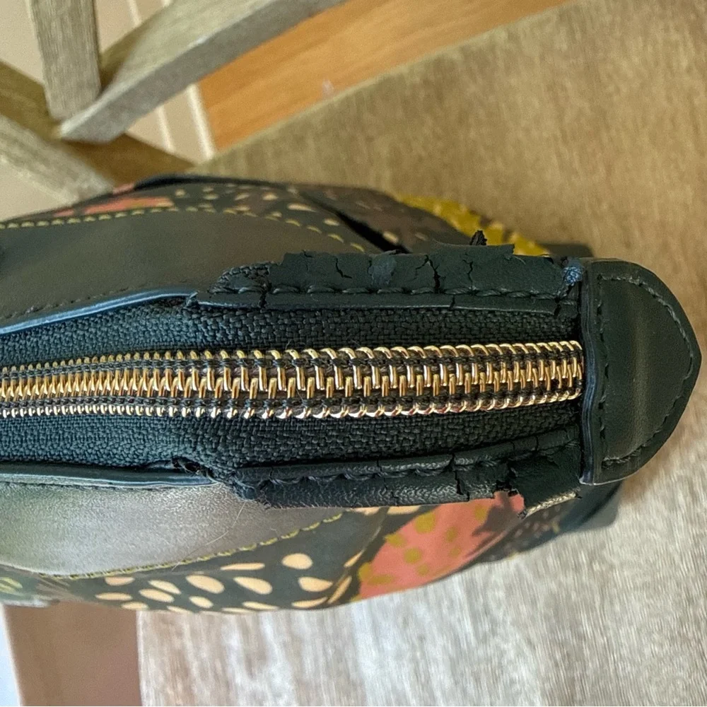 Radley London Epping Forest Tote Bag Navy Woodland Fox Mushroom Scottie Charm - Picture 11 of 15